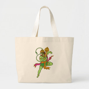 Flying Hanuman Tote Bag