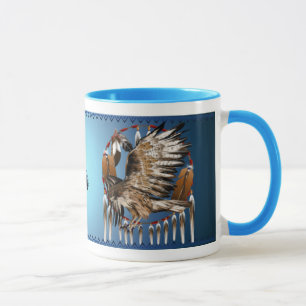 Flying Hawk Dreamcatcher Mug
