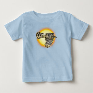 Flying Hawk Fire Baby T-Shirt
