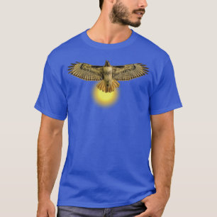 Flying Hawk in the Sun T-Shirt