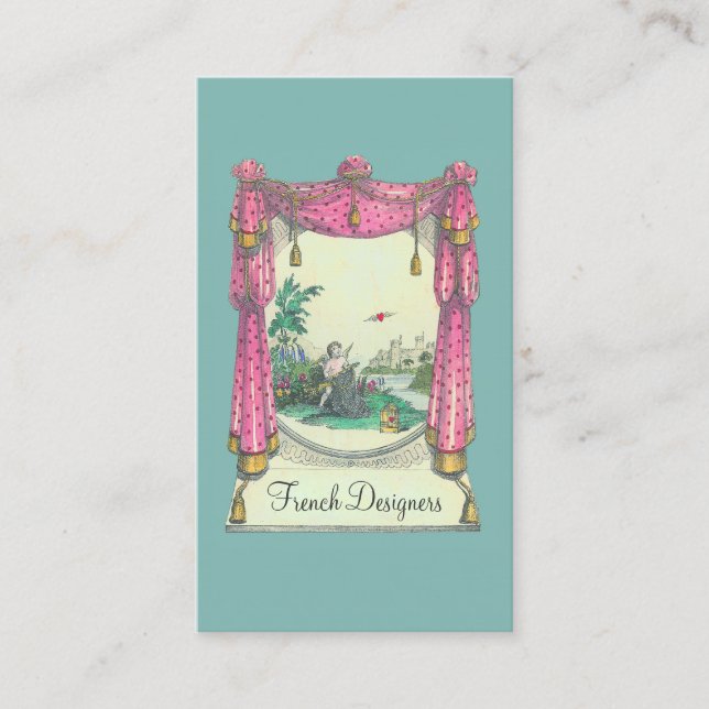 Flying Heart - Business Card (Front)