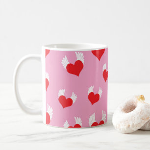Flying Heart Coffee Mug
