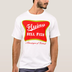 Flying Hellfish Champagne Shirt