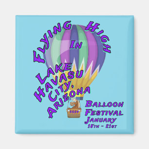 Flying High In Lake Havasu City Arizona  Magnet