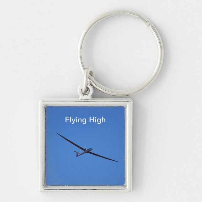 Flying high in the sky key ring (Front)