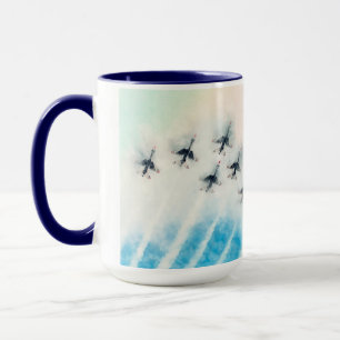 Flying High: The USAF Thunderbirds Custom Mug