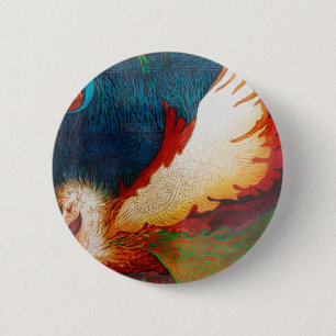 Flying Horse 2 6 Cm Round Badge