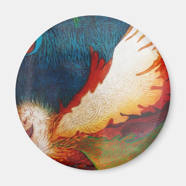 Flying Horse 2 Magnet (Front)