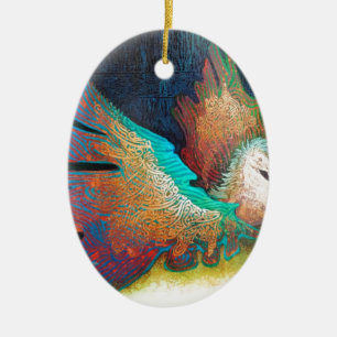 Flying Horse Ceramic Ornament