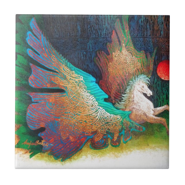 Flying Horse Tile (Front)