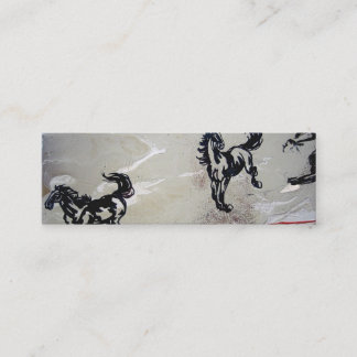 "Flying Horses" Mini Business Card