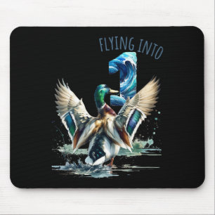 Flying Into 1 Duck Hunting 1st Birthday Party 1 Ye Mouse Pad