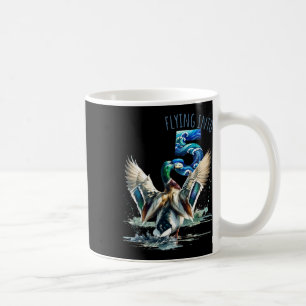 Flying Into 5 Duck Hunting 5th Birthday Party 5 Ye Coffee Mug