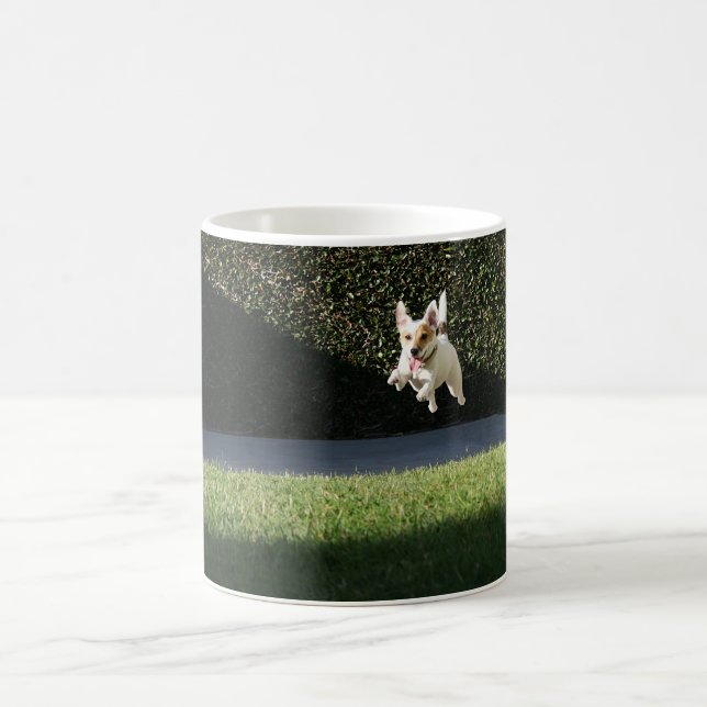 Flying Jack Russell Mug (Center)