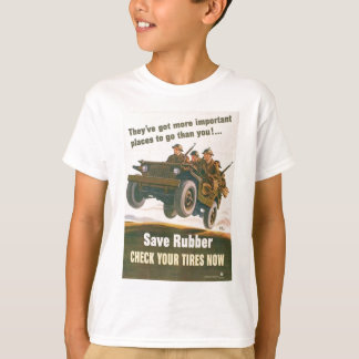 Flying Jeep Poster T-Shirt