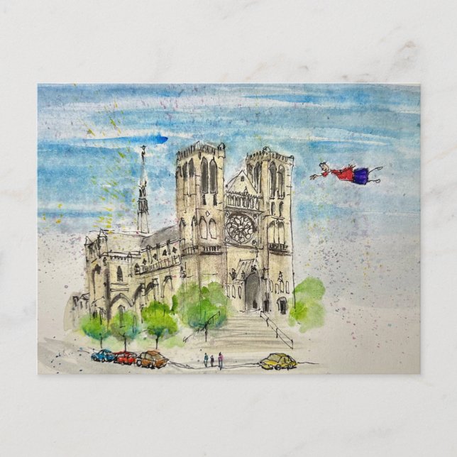 Flying Joanna Post Card (Front)