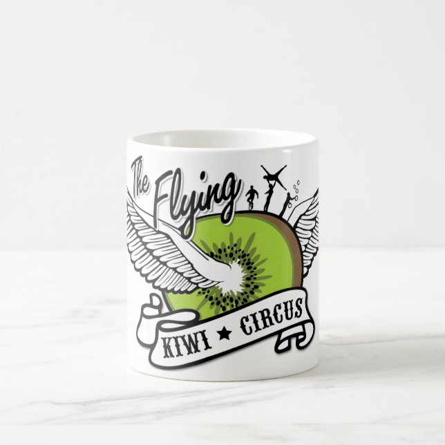 Flying Kiwi Circus Mug (Center)