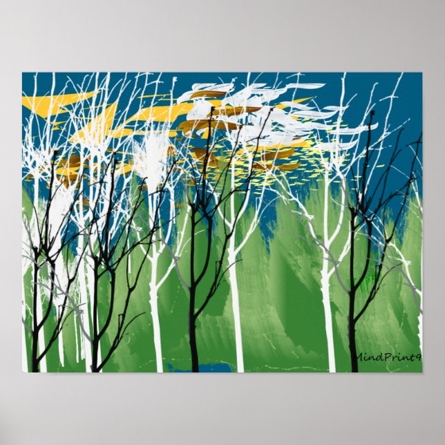 Flying Leaves Poster (Front)