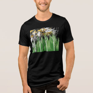 Flying Leaves T-Shirt Tri-Blend Shirt