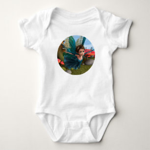 Flying Little Fairy Butterfly Baby Bodysuit