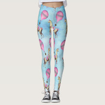 Flying Llama Leggings