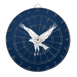 Flying marsh harrier dartboard