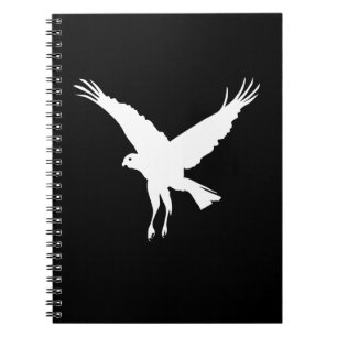 Flying marsh harrier notebook