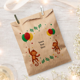 Flying Monkey Balloon Favour Bag