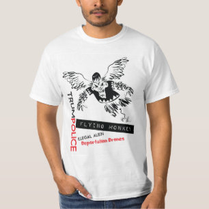 Flying Monkey Deportation Police T-Shirt