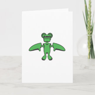 Flying Monkey Greeting Card