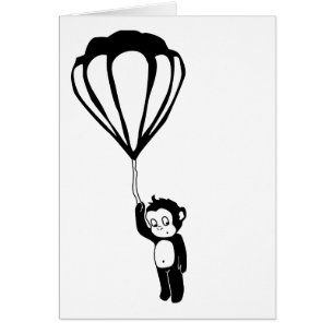 flying monkey : hot air balloon