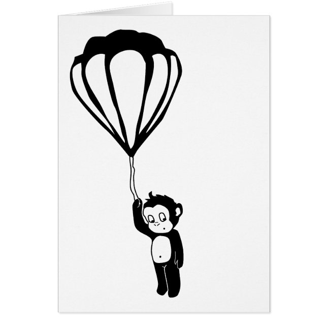 flying monkey : hot air balloon (Front)
