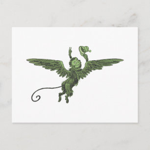 Flying Monkey, Wizard of Oz Postcard