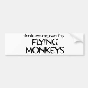 Flying Monkeys Bumper Sticker