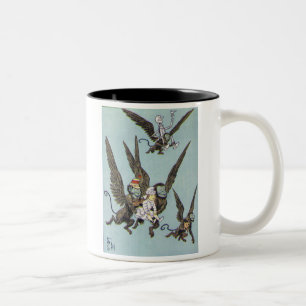 Flying Monkeys Colour Two-Tone Coffee Mug
