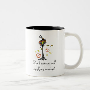 Flying Monkeys Two-Tone Coffee Mug