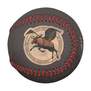 Flying Moose Aviation Baseball