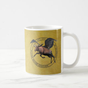 Flying Moose Aviation Coffee Mug
