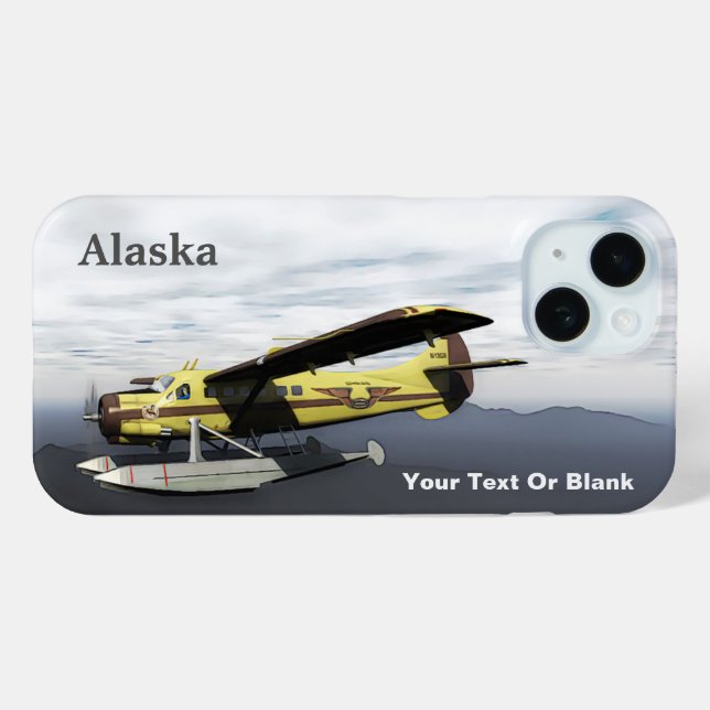 Flying Moose Aviation de Havilland DH3-C Case-Mate iPhone Case (Back (Horizontal))