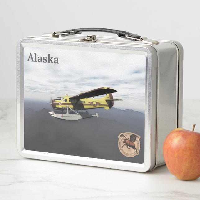 Flying Moose Aviation de Havilland DH3-C Otter Metal Lunch Box (In Situ)