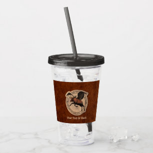 Flying Moose Aviation Patch Acrylic Tumbler