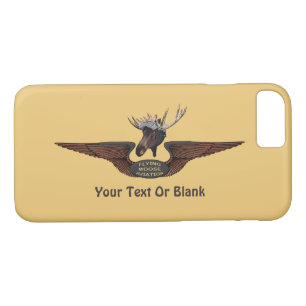 Flying Moose Bush Pilot Wings iPhone 8/7 Case