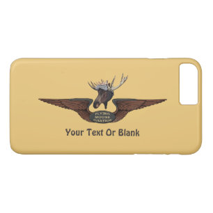 Flying Moose Bush Pilot Wings iPhone 8 Plus/7 Plus Case