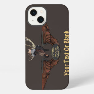 Flying Moose Bush Pilot Wings iPhone 13 Case
