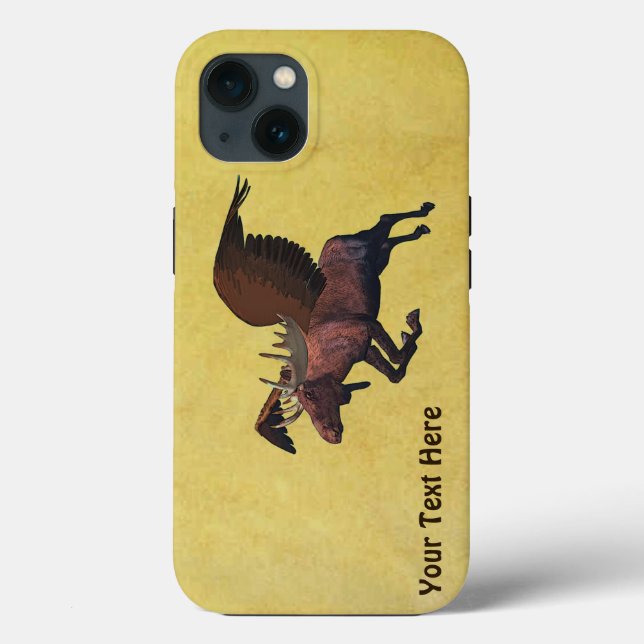 Flying Moose Case-Mate iPhone Case (Back)