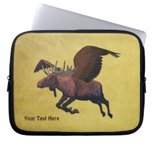 Flying Moose Laptop Sleeve
