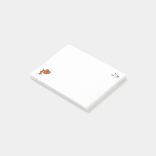 flying muackS!!! - Orange Post-it Notes