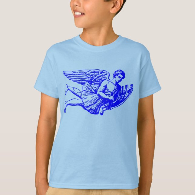 Flying Musical Angel T-Shirt (Front)
