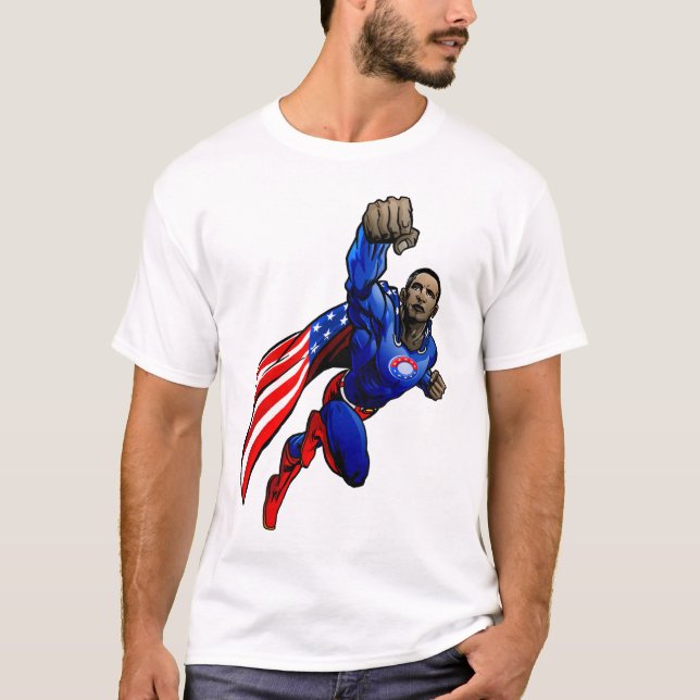 FLYING OBAMA T-Shirt (Front)