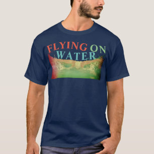 FLYING ON WATER, RETRO, BUTTERFLY STROKES T-Shirt